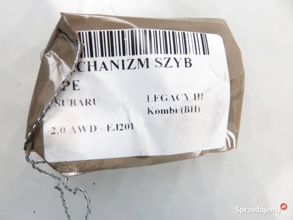 PODNOŚNIK SZYBY PRAWY PRZEDNI SUBARU LEGACY III