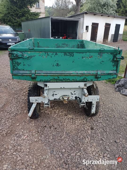 Przyczepa wywrotka multi car japoński traktorek Tłumaczów