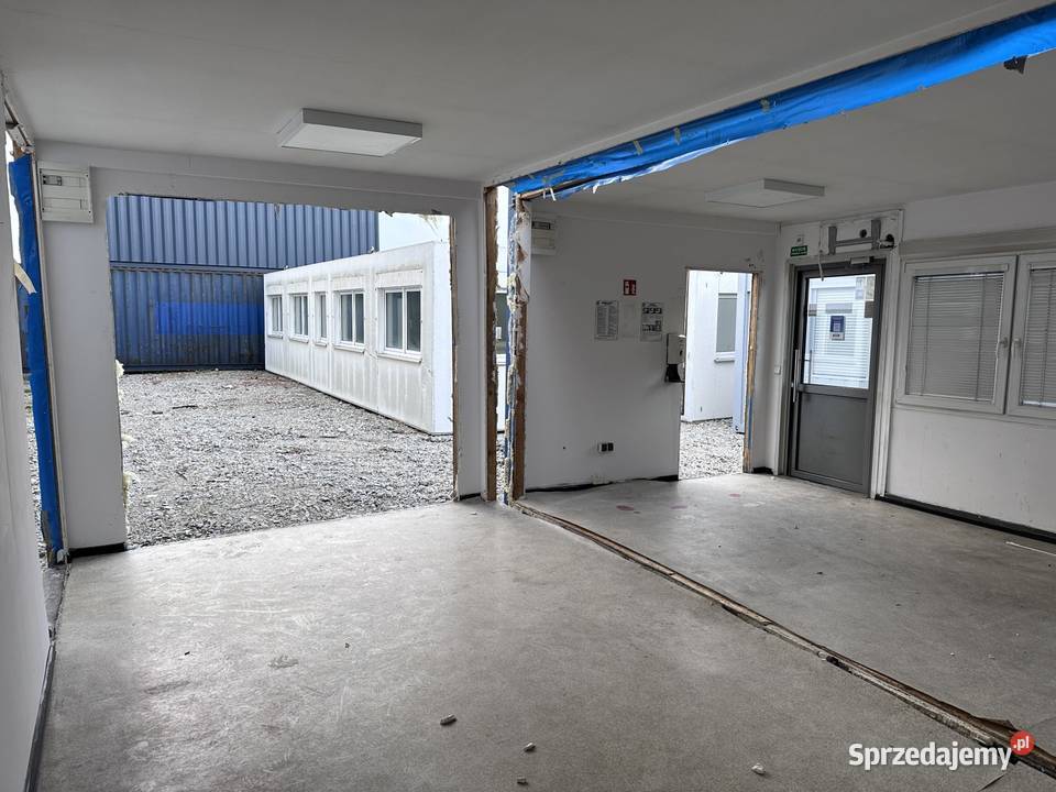 KONTENER BIUROWY PODWÓJNY DUO 36m2 dolnośląskie Wrocław sprzedam