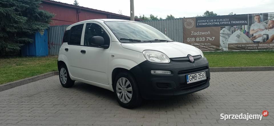 Fiat panda 3 2014 VAN 1242cm3 Panda pomorskie Malbork