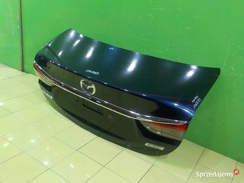 MAZDA 6 GJ III LIFT 15r SEDAN 4D klapa tyl mazowieckie