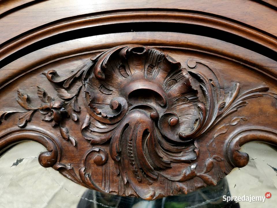 Pięknie rzeźbiona francuska szafa pałacowa dolnośląskie Wałbrzych sprzedam