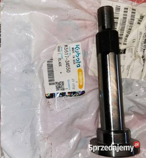 Wałek piasty noża gr1600 Kobylnica