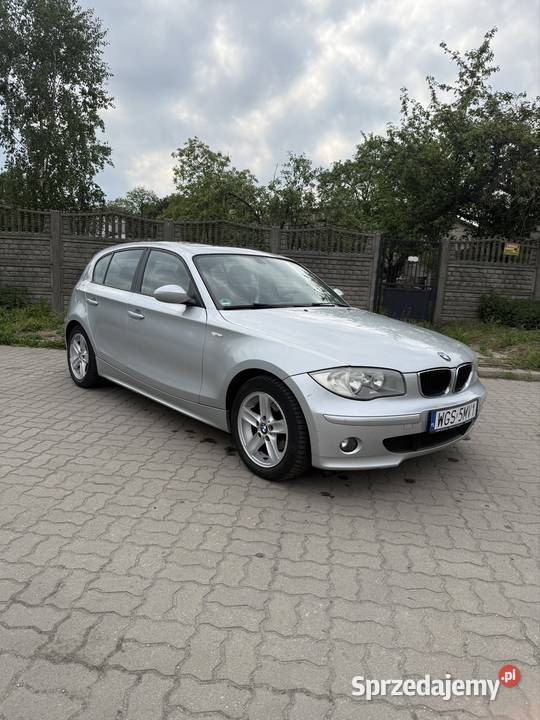 BMW seria 1 e87 srebrny Żychlin
