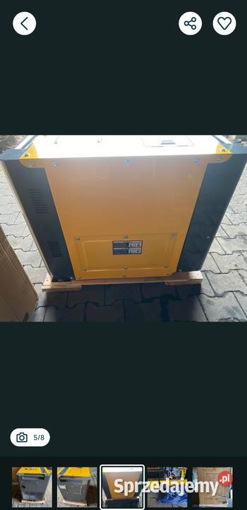 Nowy Agregat prądotwórczy 6KW Diesel Valkenpower Myszków