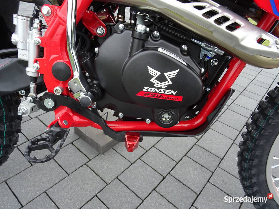 NOWOŚĆ CROSS ASIX LIZZARD 250 CC 2118 CZERWONY Kraków