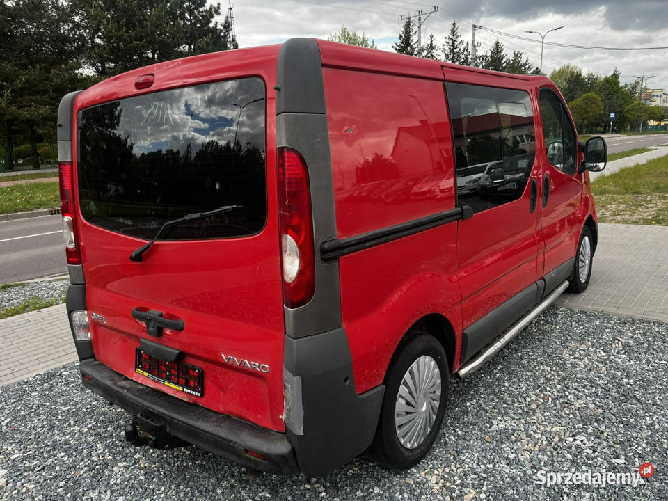Opel Vivaro Opel Vivaro Lift 20CDTi 2008r Dubel Samochody dostawcze Sokołów Podlaski sprzedam