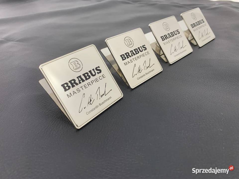 Emblematy styl Brabus Masterpiece w fotele Chełm