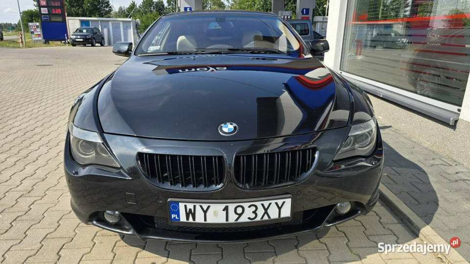 BMW 645 Doinwestowana 645 V8 LPG z Małym BMW Karczew