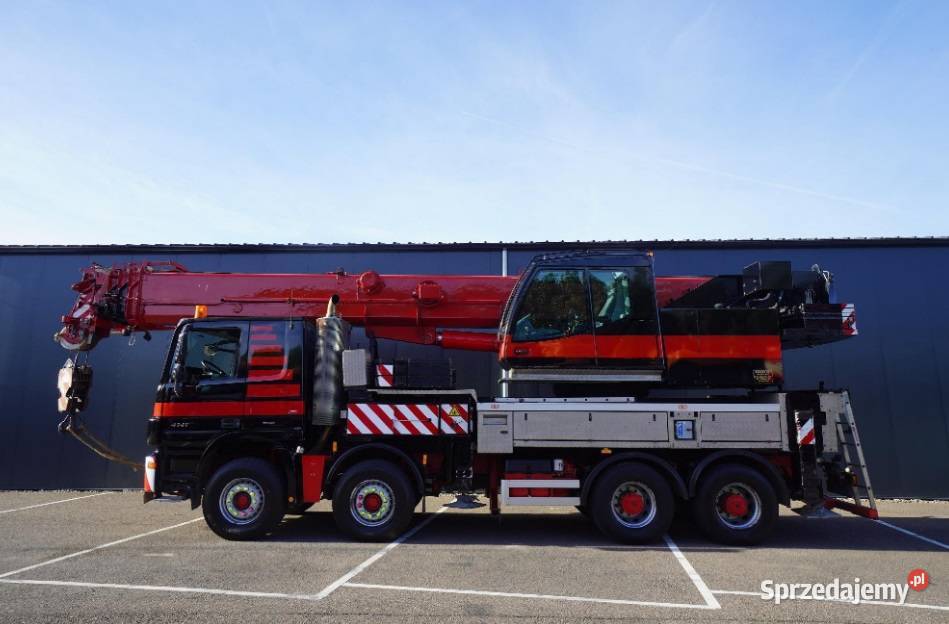 Dzwig samochodowy FAUN HK 60 Mercedes Actros 8x4 11649cm3 Biała Podlaska