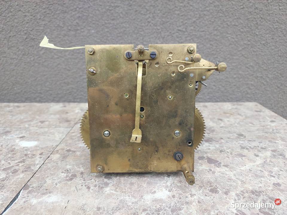 M106 Mechanizm starego zegara ściennego Muhlheim Tczew
