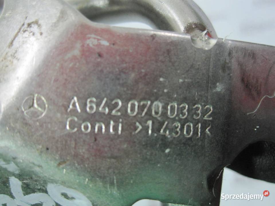 MERCEDES E 30 CDI 06r przelewy paliwa sprzedam
