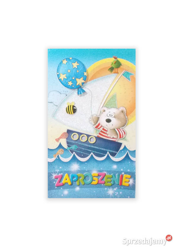 ładne zaproszenia dzieci fajne zaproszenia Gdańsk sprzedam