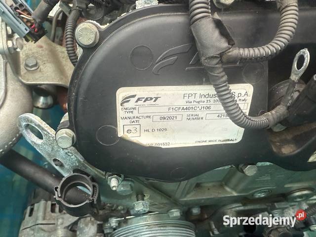 Silnik 23 euro6 Iveco Daily dostawcze Obłotne