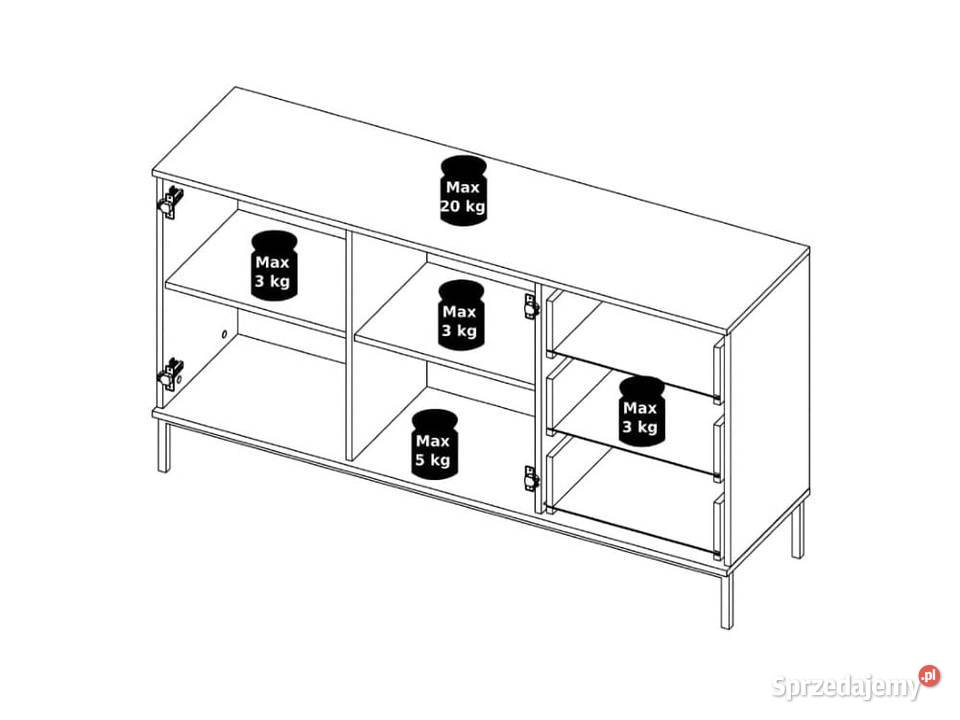Komoda Pula K2D3SZ Darmowa dostawa Wieruszów sprzedam