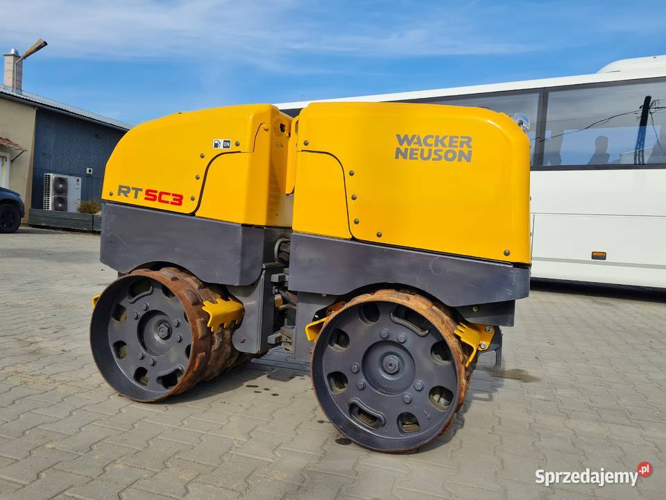 Walec okołkowany RT Wacker Neuson 2019