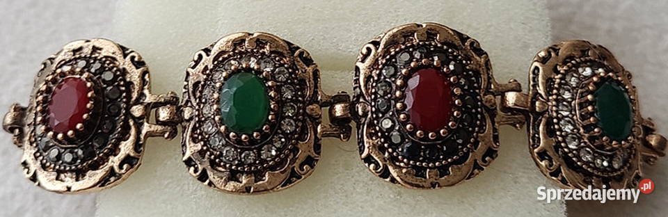 Bransoletka w kolorze złota antycznego Radom