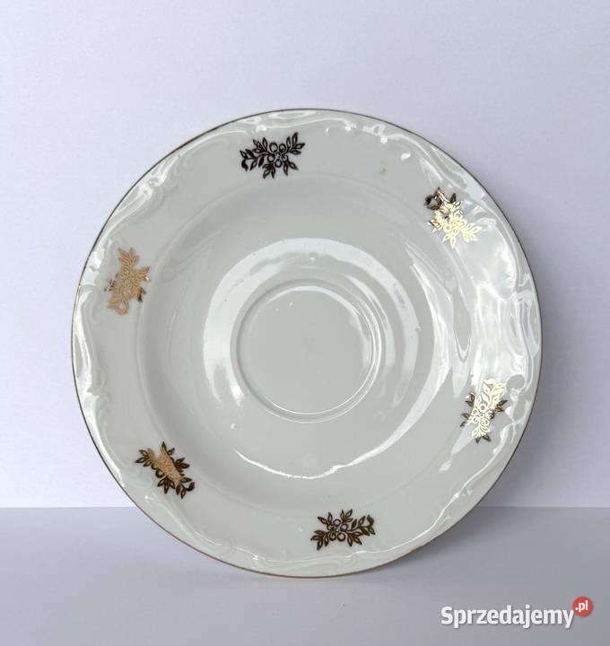 Elegancka Filiżanka ze Spodkiem Bogucice Złocone Kraków