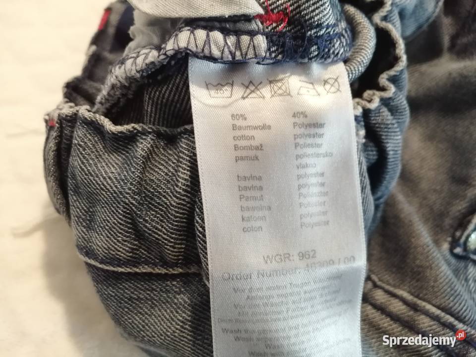 Krótkie spodenki dżinsowe chłopięce NY 128 sprzedam