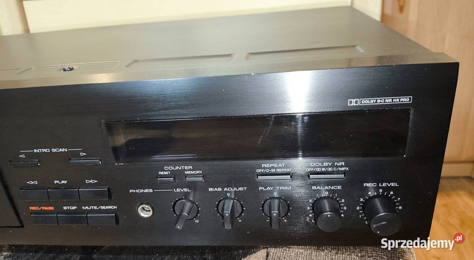 Magnetofon kasetowy Yamaha KX 360 głowica GF 37 Grybów