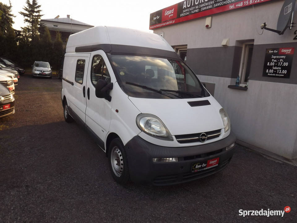 Opel Vivaro Opel lubelskie Janów Lubelski