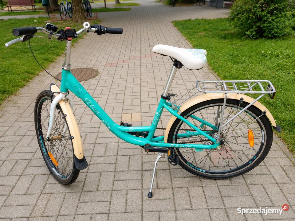 Rower miejski 24 aluminiowy lekki bagażnik stan Mielec