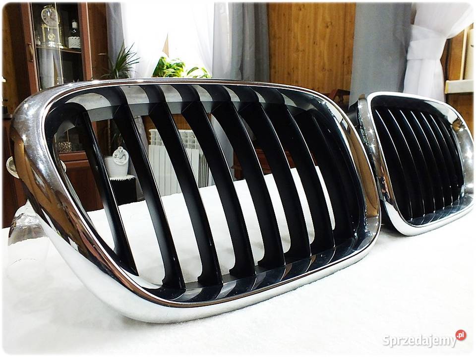 Oryginalne Nerki Grill BMW X5 E53 19992003 Prawa Żary