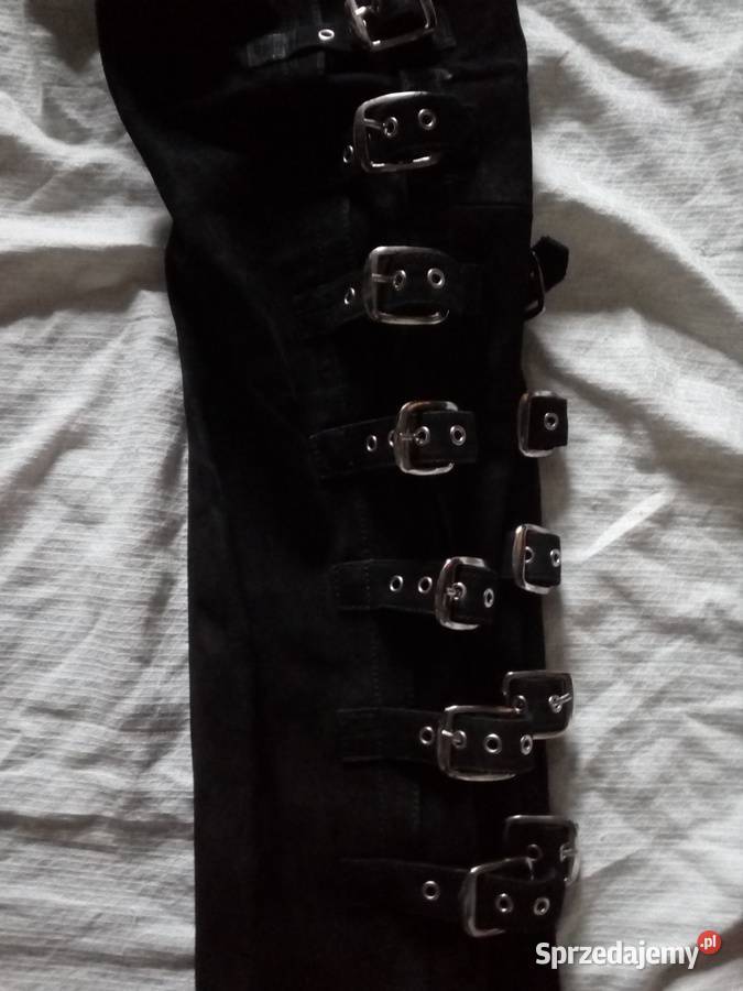 Spodnie skórzane motocyklowe MDM L nowe lubelskie Lublin sprzedam