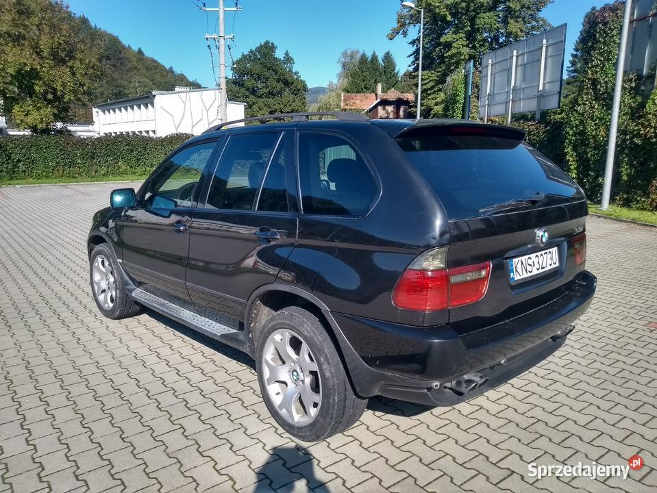 BMW X5 e 53 30d manual Rok produkcji 2004 małopolskie Piwniczna-Zdrój