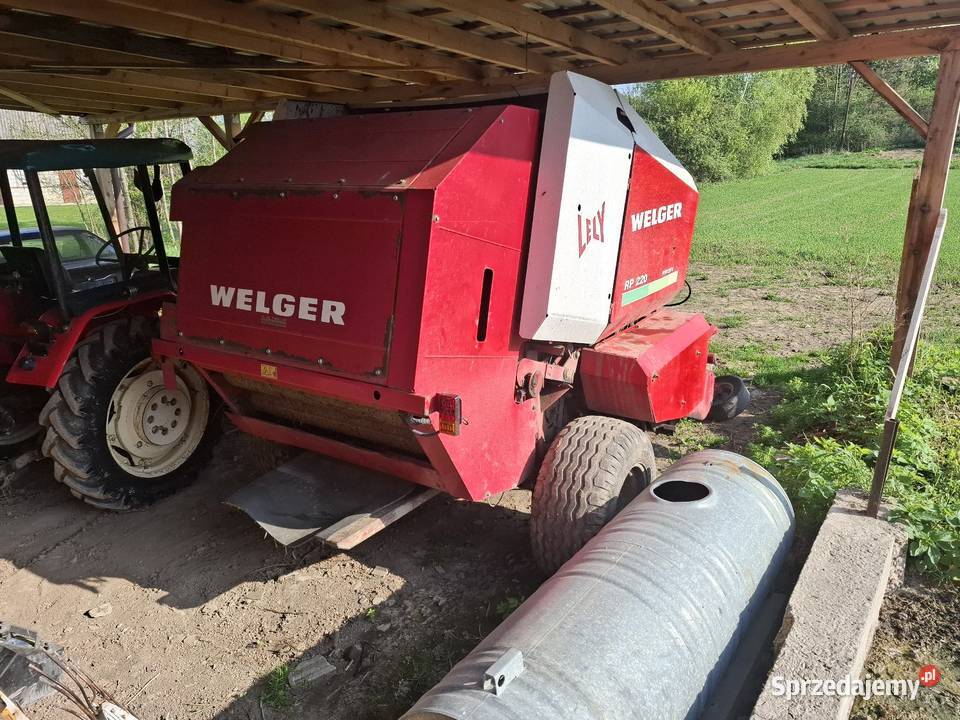 Welger rp220 profi pelne wyposażenie prasa