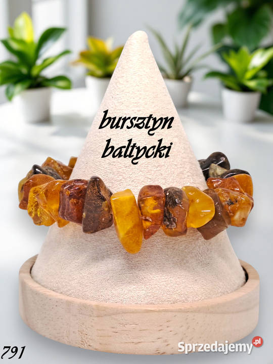 Bransoletka z bursztynu bursztyn bałtycki bryłki sprzedam