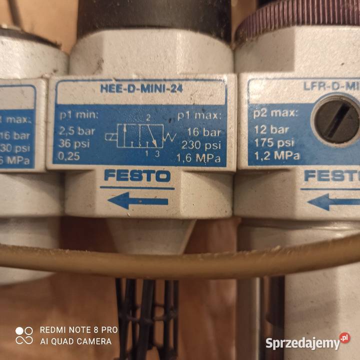 FESTO LFRDMINI Zespół przygotowania powietrza Nowy Tomyśl sprzedam