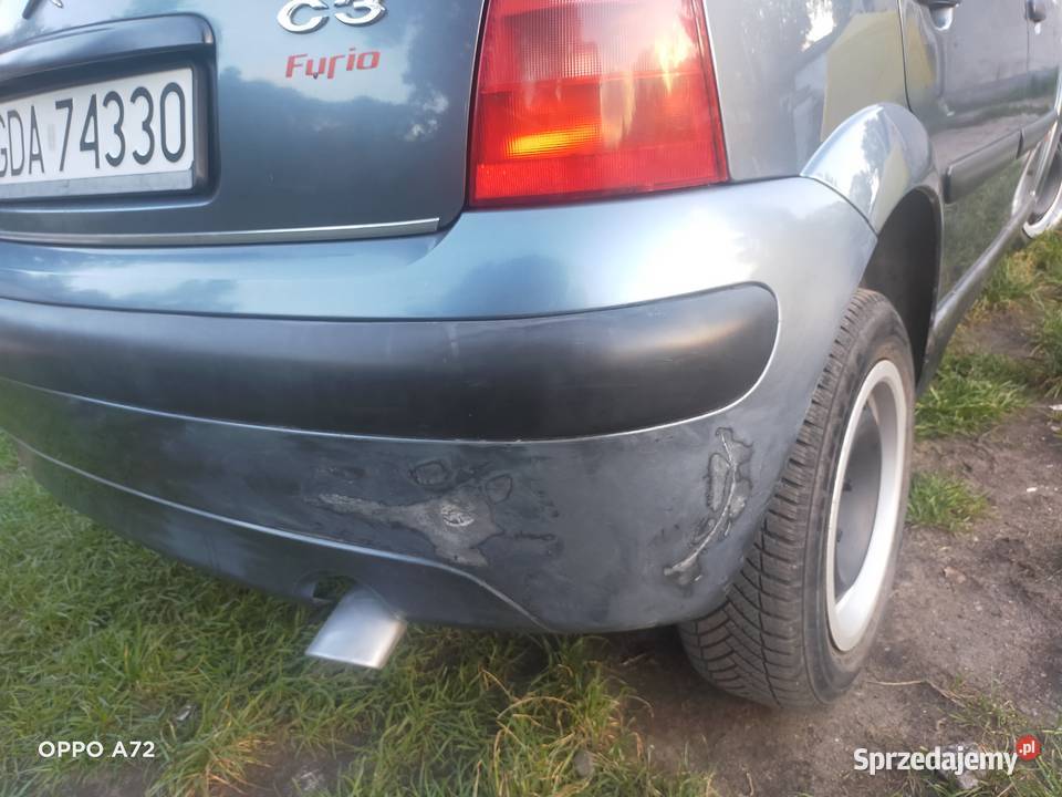 2005r Citroen C3 Furio 11i 141000 czujnik zmierzchu Gdańsk