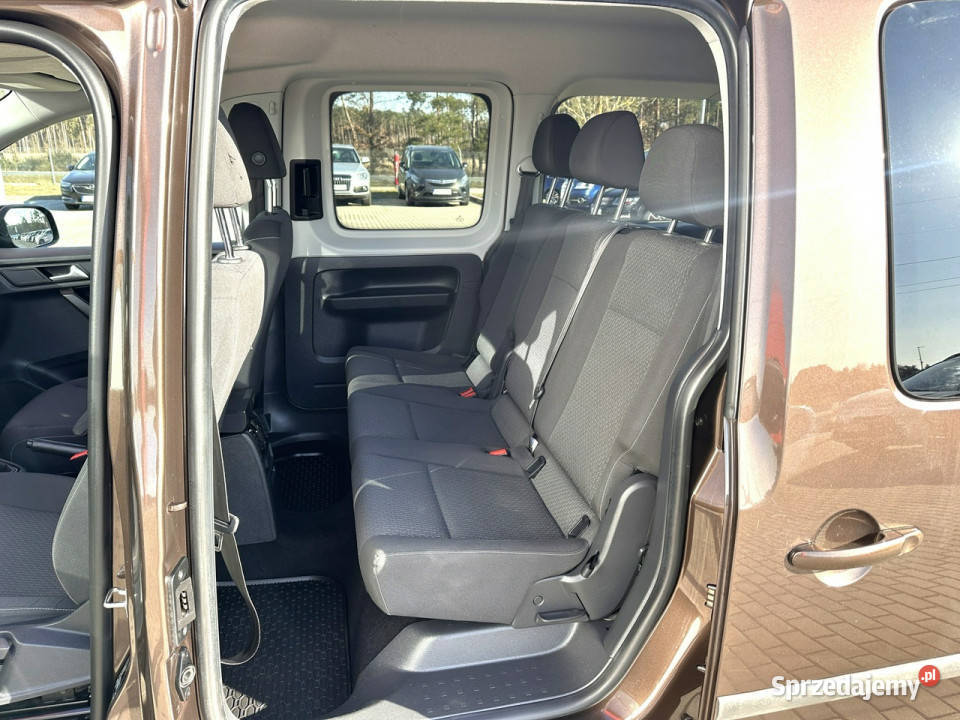 Volkswagen Caddy Polski salon 1 Ręka 7 osób Navi gniazdo USB Kąty Opolskie