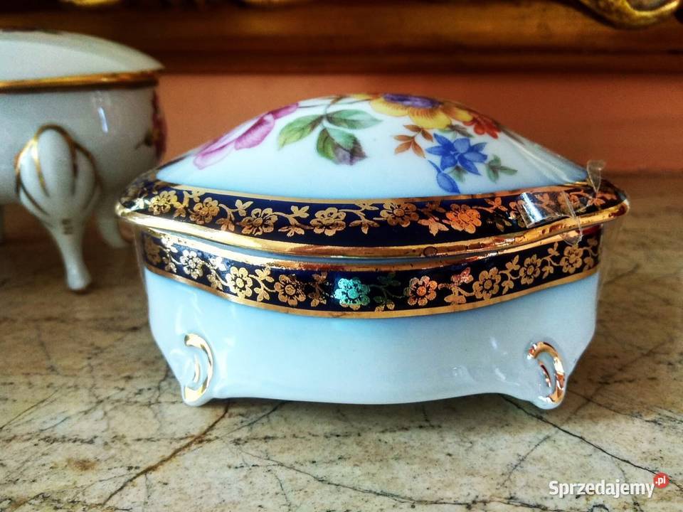 Puzderko Made in Germany Biała porcelanaz