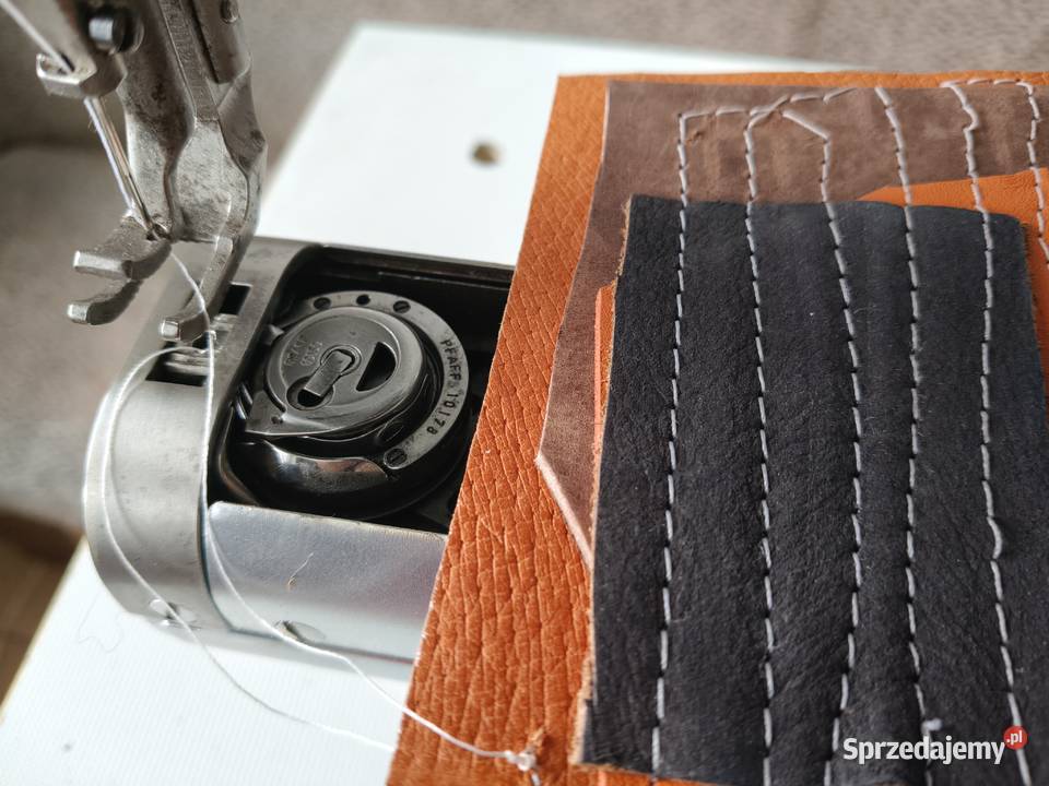 Pfaff 345 H3 mMaszyna do szycia skóra potrójny Czerwonak