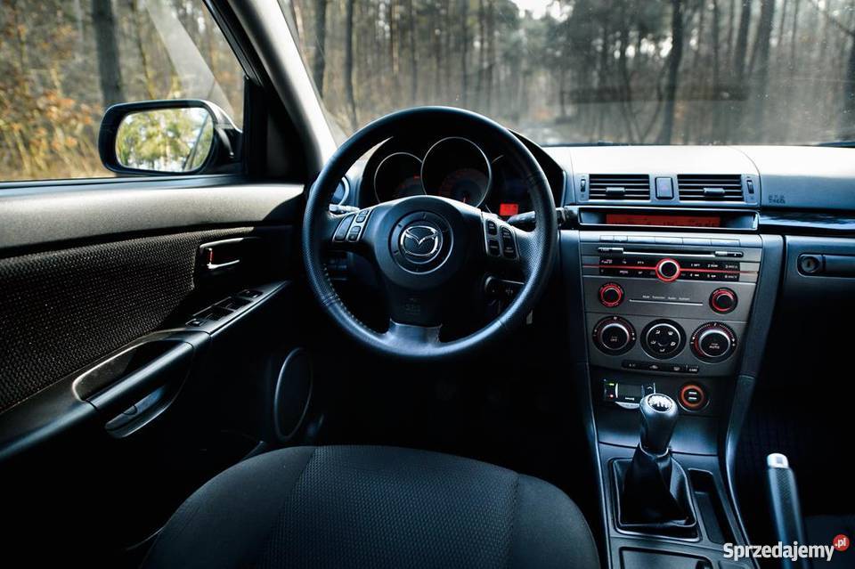 MAZDA 3 20 CD Active 2008 LIFT WEBASTO PRYWATNA welurowa tapicerka 3 Tczew