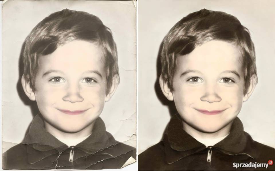 NAPRAWA STARYCH ZNISZCZONYCH FOTOGRAFII Nowogrodziec