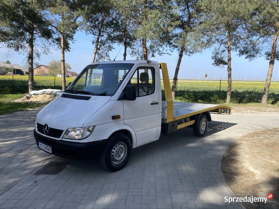 Mercedes Sprinter 311 cdi 22 109 laweta skrzynia lubelskie Strzyżewice