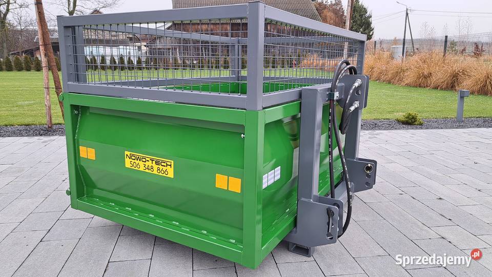 skrzynia transportowa na tył ciągnika tylny TUZ Morawianki