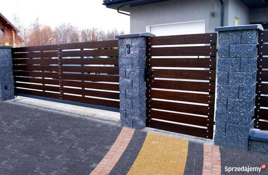 Brama samonośna przesuwna solidna palisadowa Warszawa sprzedam