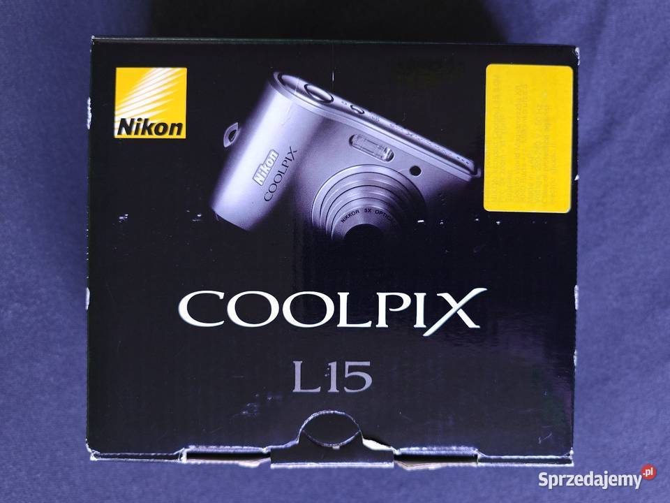 Aparat fotograficzny Nikon Coolpix L 15 Ząbki