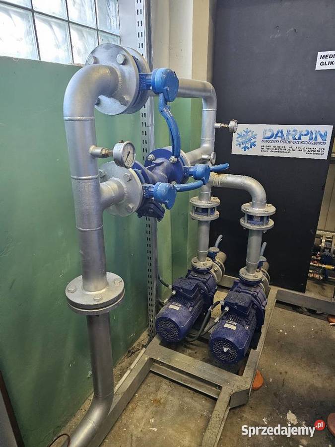 Przemyslowy układ chłodzenia wodaglikol