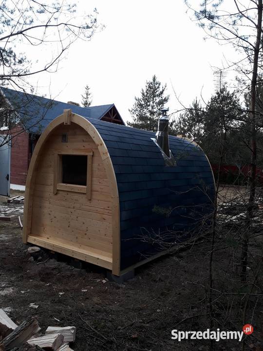 Sauna Ogrodowa Kemping Iglo z Piecem Harvia Serock