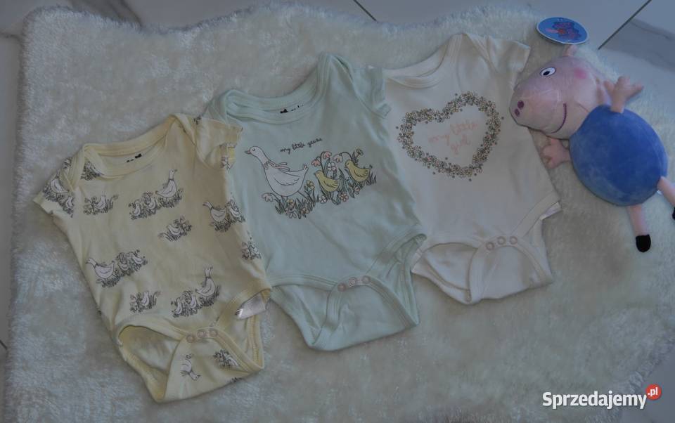 So Cute śliczne body gąski 62 dziewczynka Wrocław