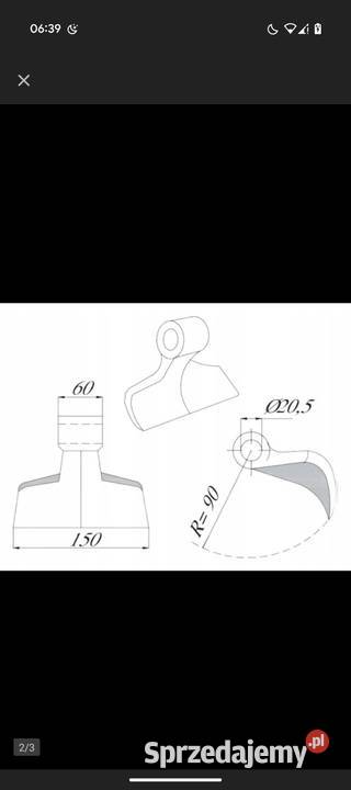 Orginalne młotki do mulczera maschio gaspardo Części i osprzęt rolniczy Turek