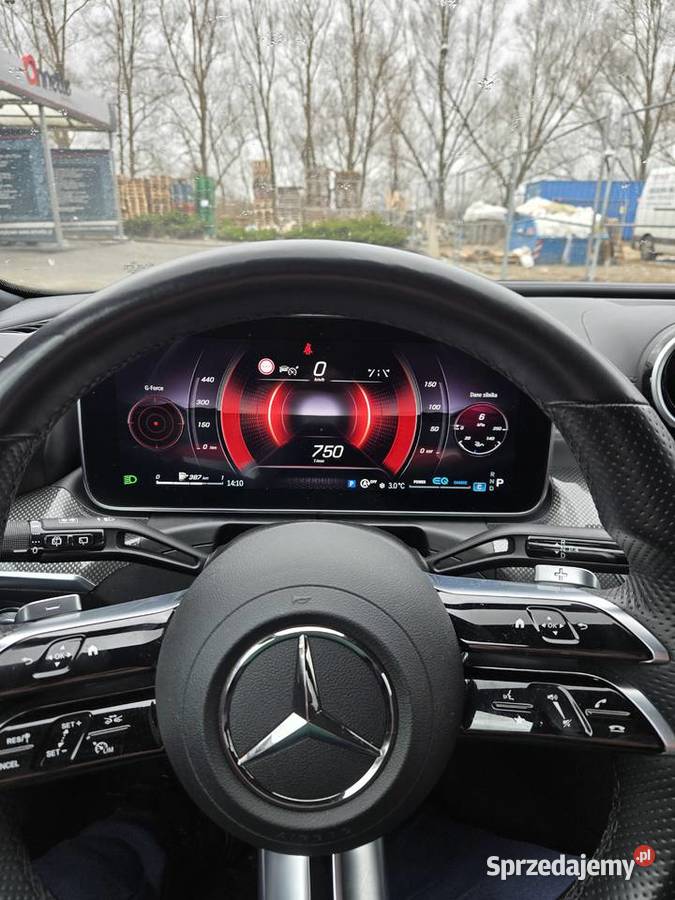 Mercedes c klasa amg NightEdytion elektryczne lusterka Szczecin
