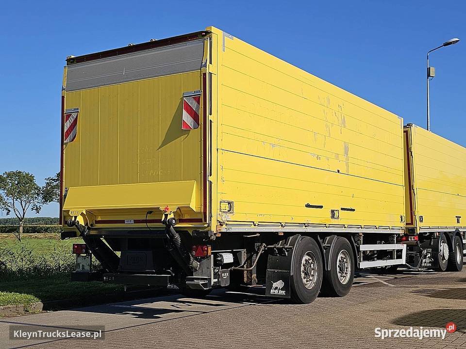 Krone K G TEC SZD 18 GETRNKE TAILLIFT kontener 12440kg