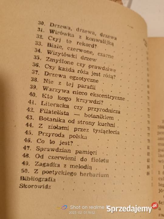 500 zagadek botanicznych książki prezenty Kultura i Rozrywka Warszawa