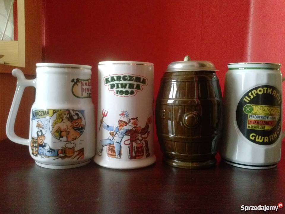 Kolekcja kufli do piwa śląskie sprzedam